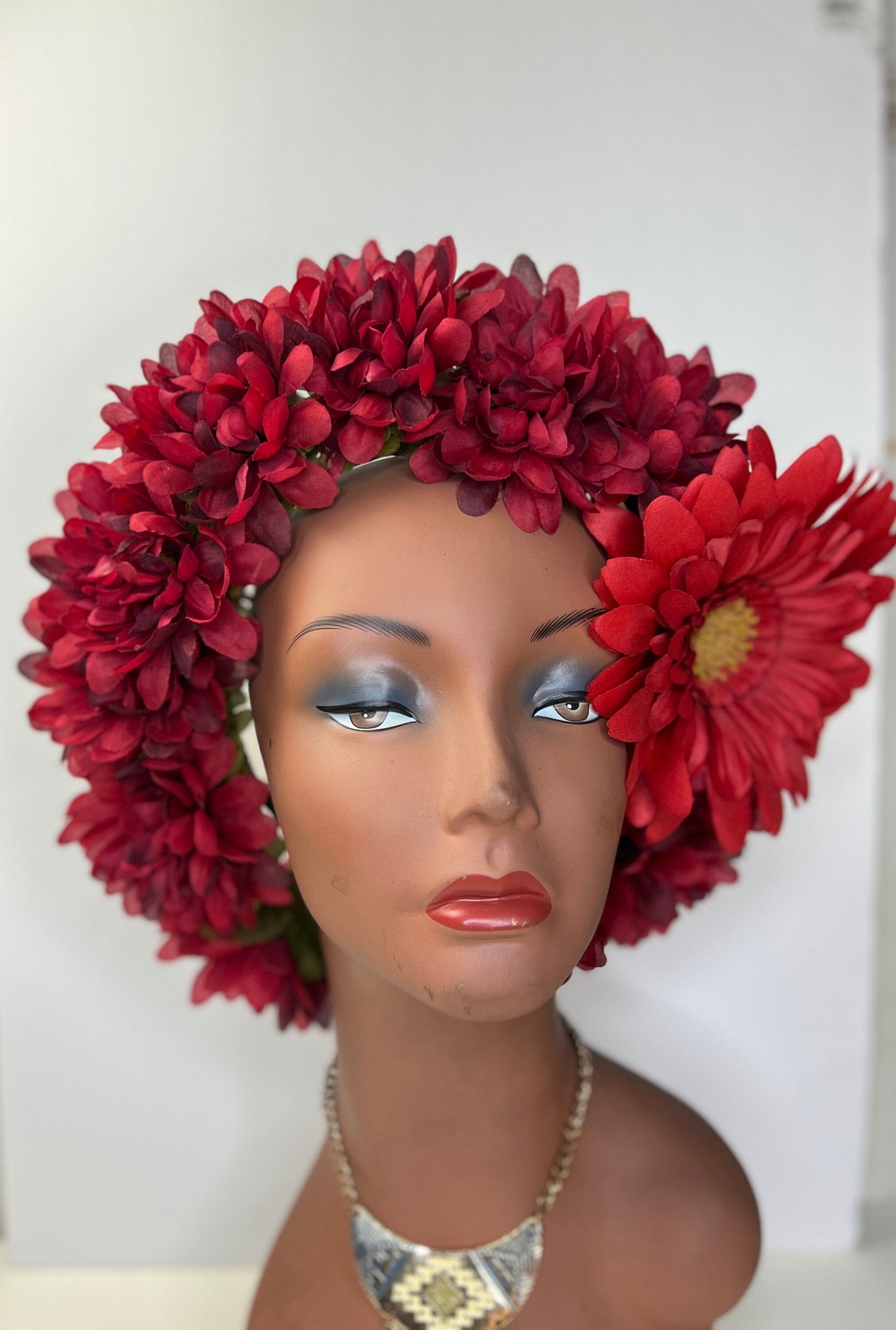 Small Red Flower Crown